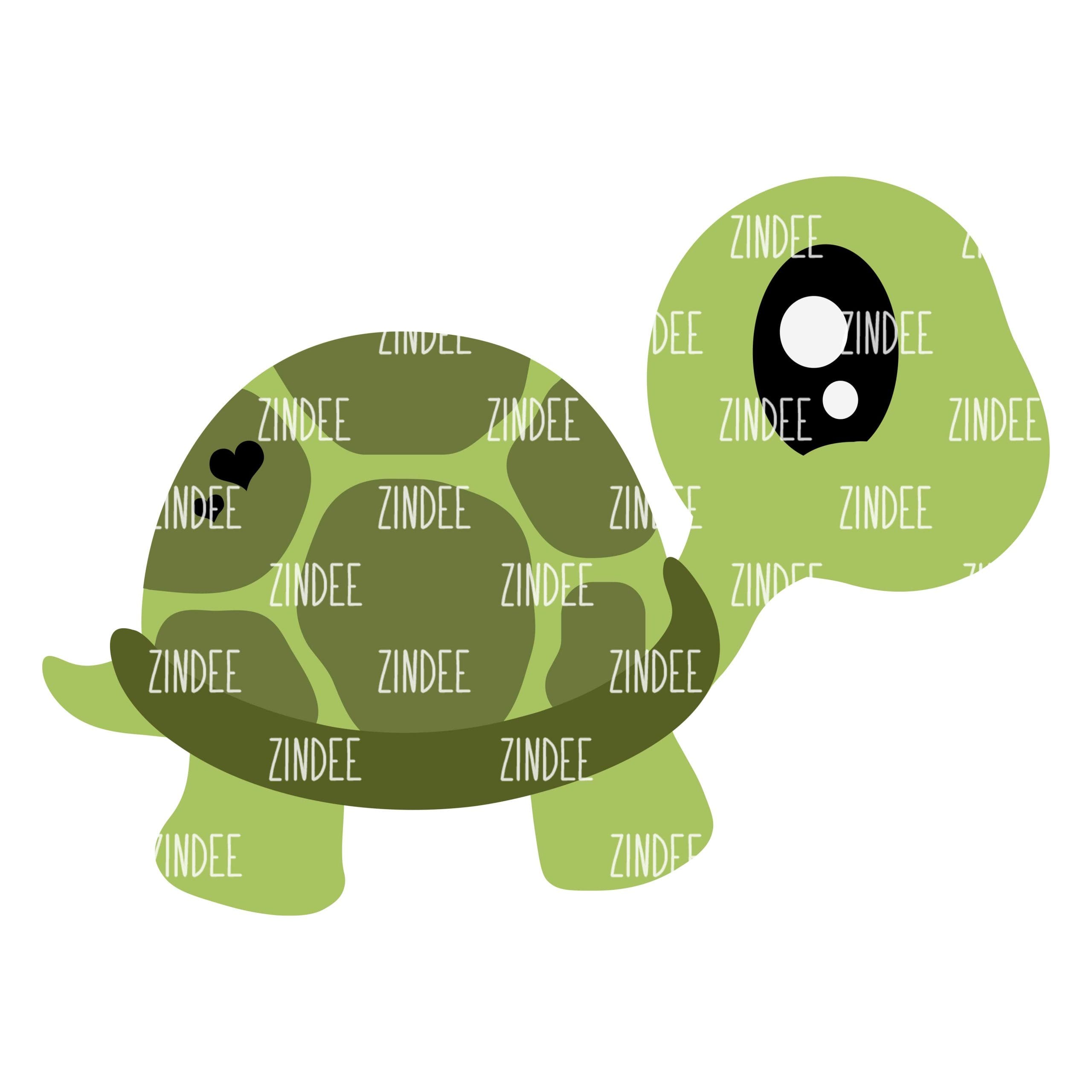 Turtle Baby Sublimation Transfer