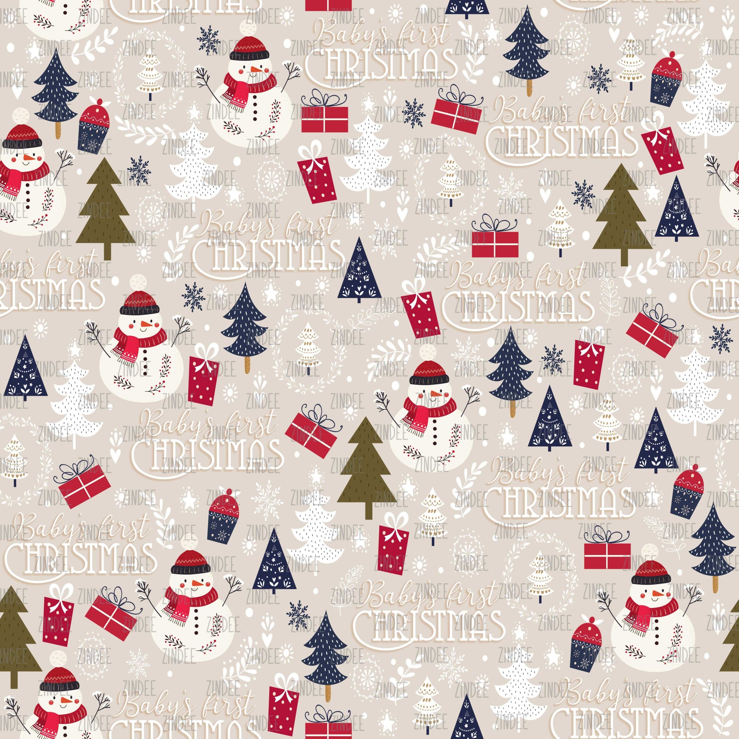 Baby's First Christmas Dainty (vinyl)