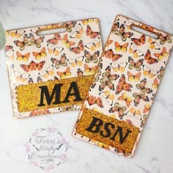 Alternative view of Butterflies Orange (vinyl)