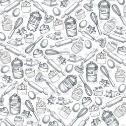White Baking (digital paper)