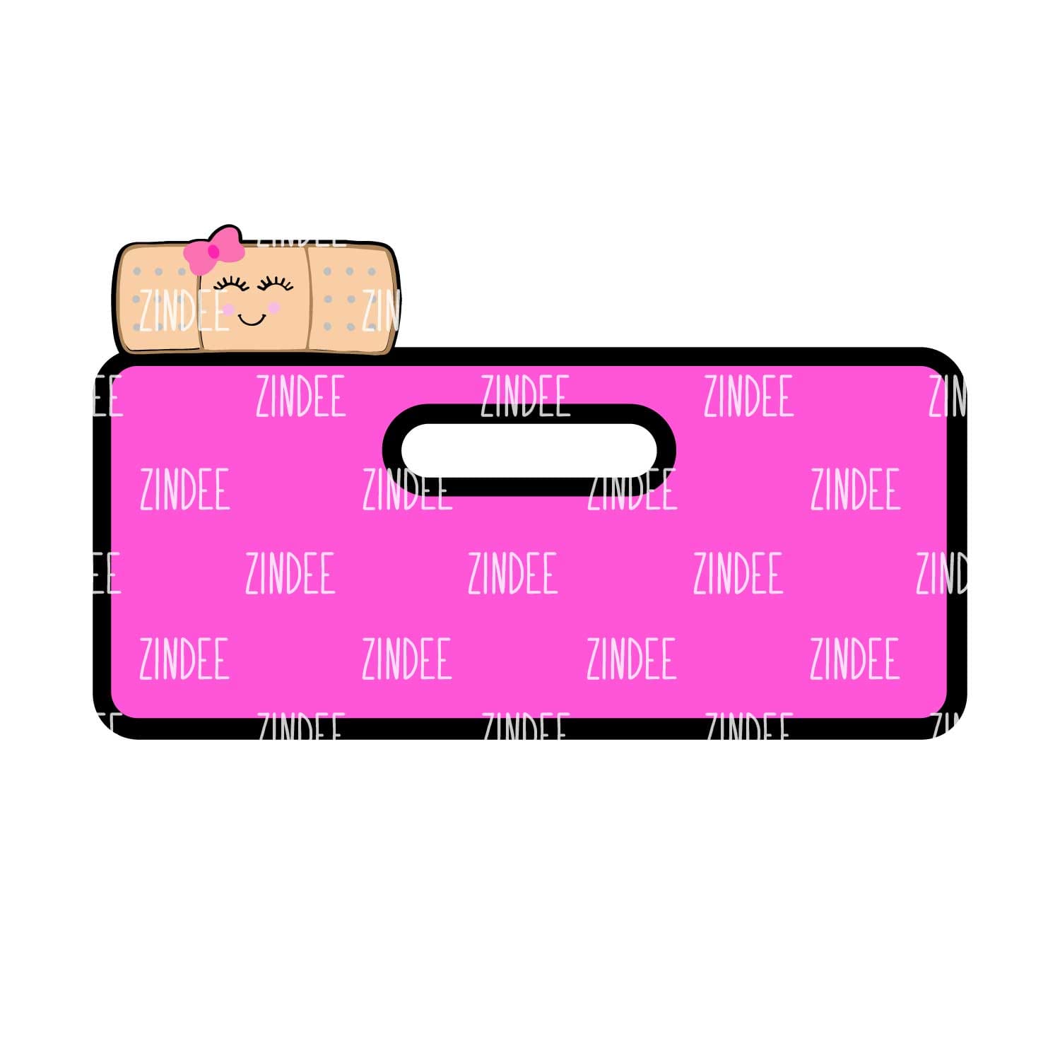 Alternative view of Bandage Badge Topper (Vertical) (lightweight acrylic)