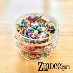 Beach Ball Polymer Clay - Image 3