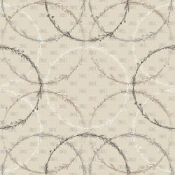Beige Wildflower Wreaths seamless (digital paper)