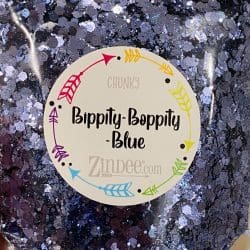 Bippity-Boppity-Blue Chunky Polyester Glitter (BAG)