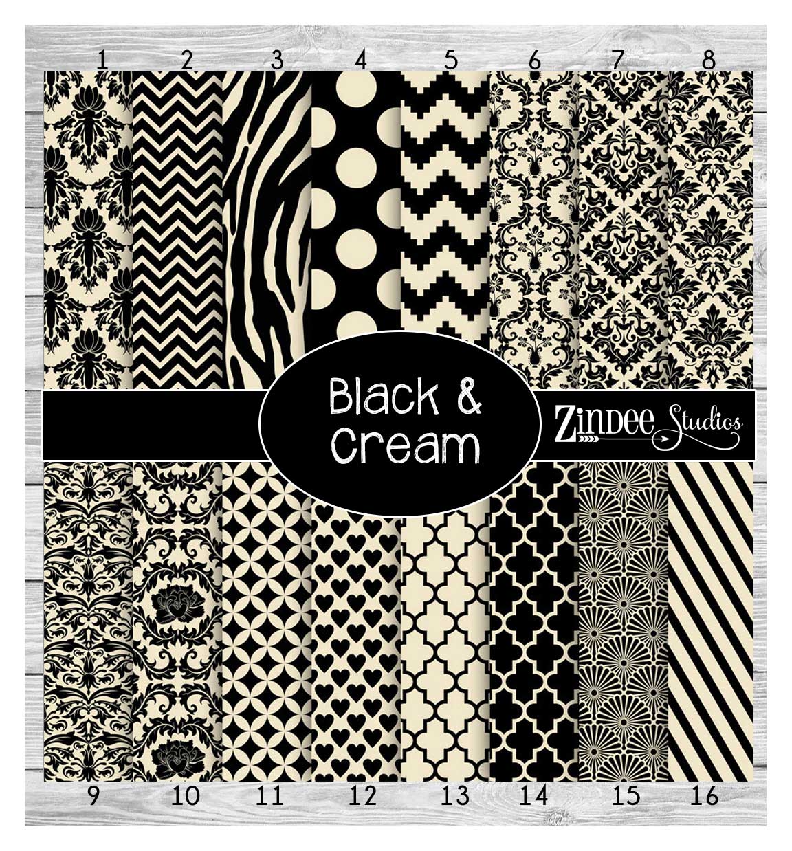 Black & Cream (vinyl)