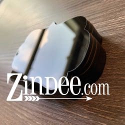 Circle – Mini Acrylic Charm Blank (1.5") | Optional Sticker or UV DTFBLACK NO HOLE - Image 5