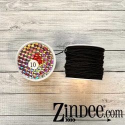 Alternative view of Black Elastic Cording