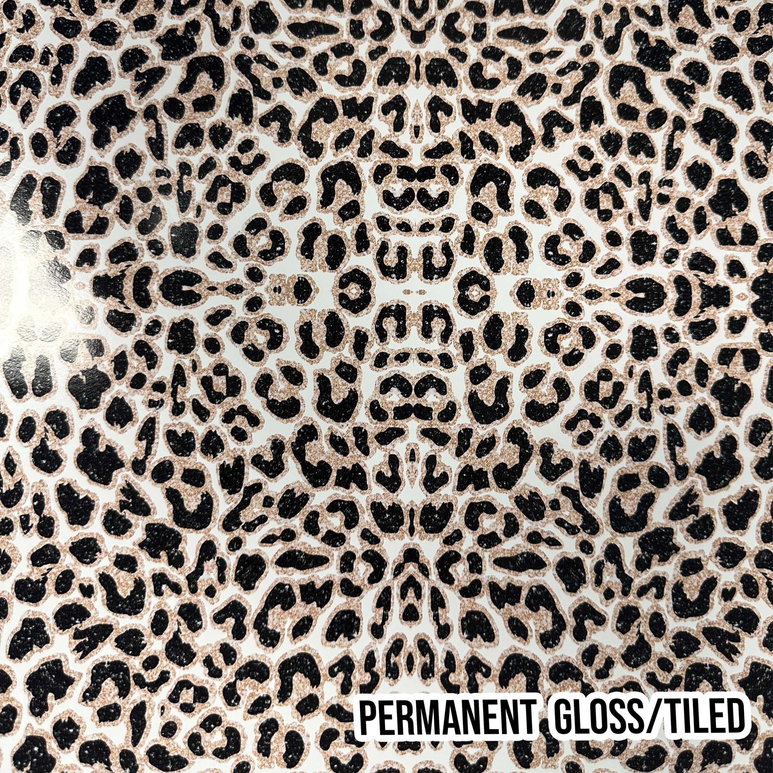 Alternative view of Gold and Black Glitter Leopard (vinyl)