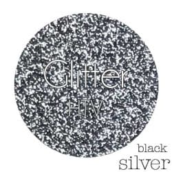 Siser Glitter (Black Silver)