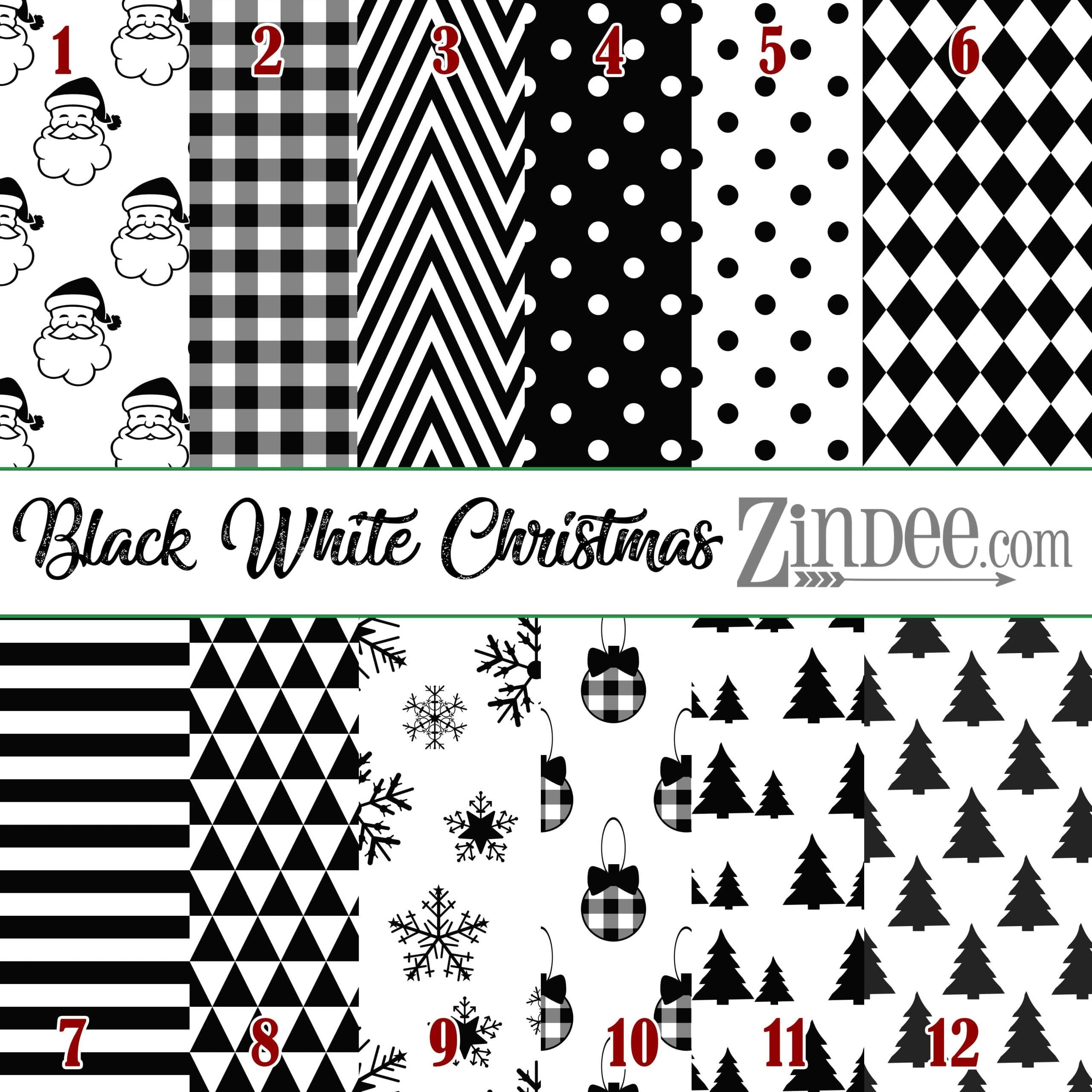 Black White Christmas (vinyl)