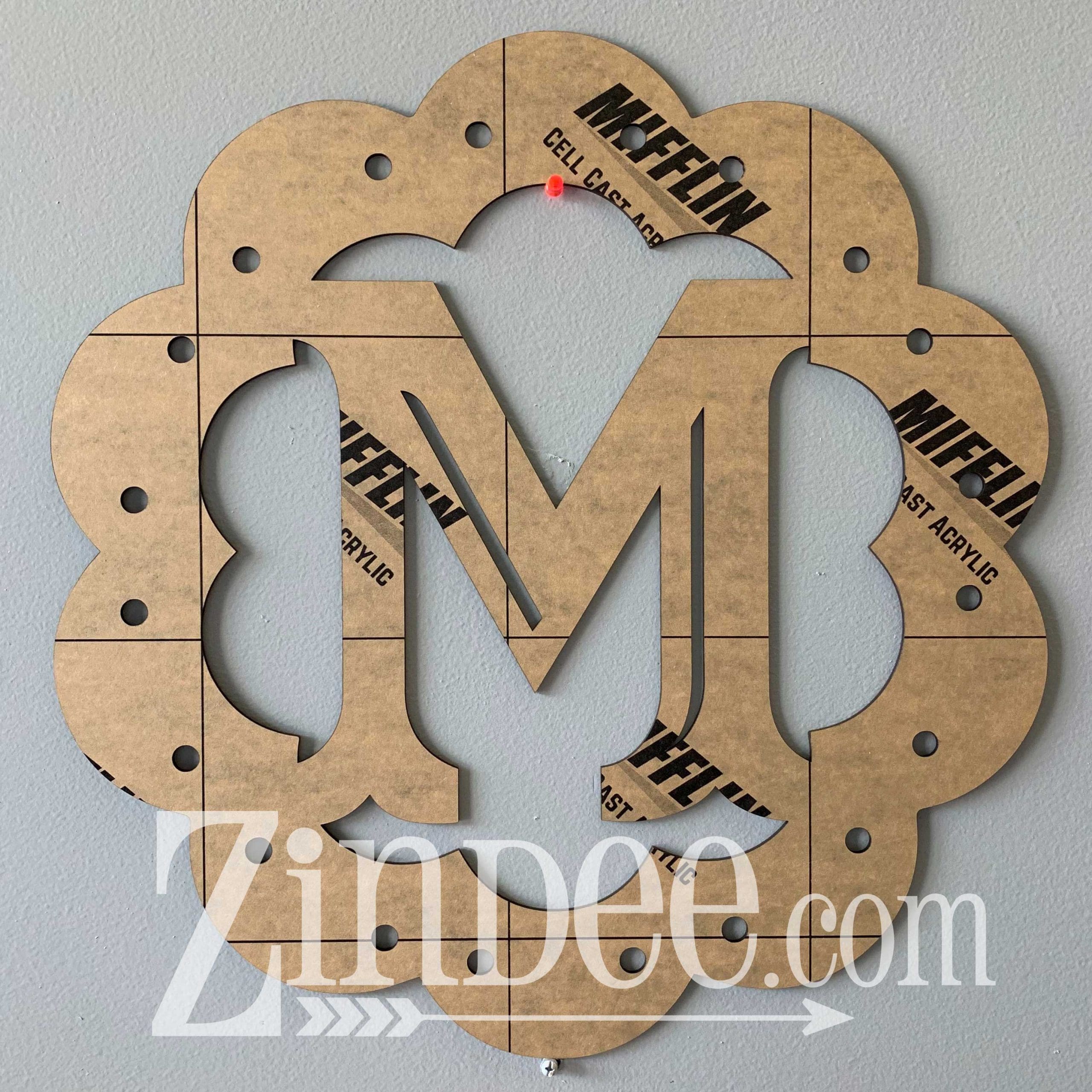 Alternative view of Scallop "A" (Black 20")