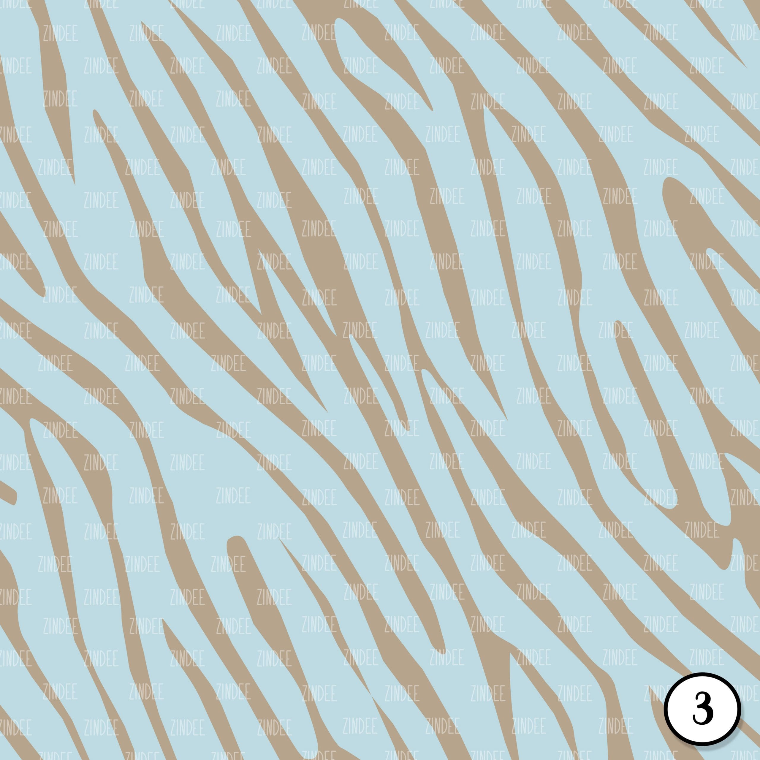 Blue and Brown Wild (vinyl) - Image 4