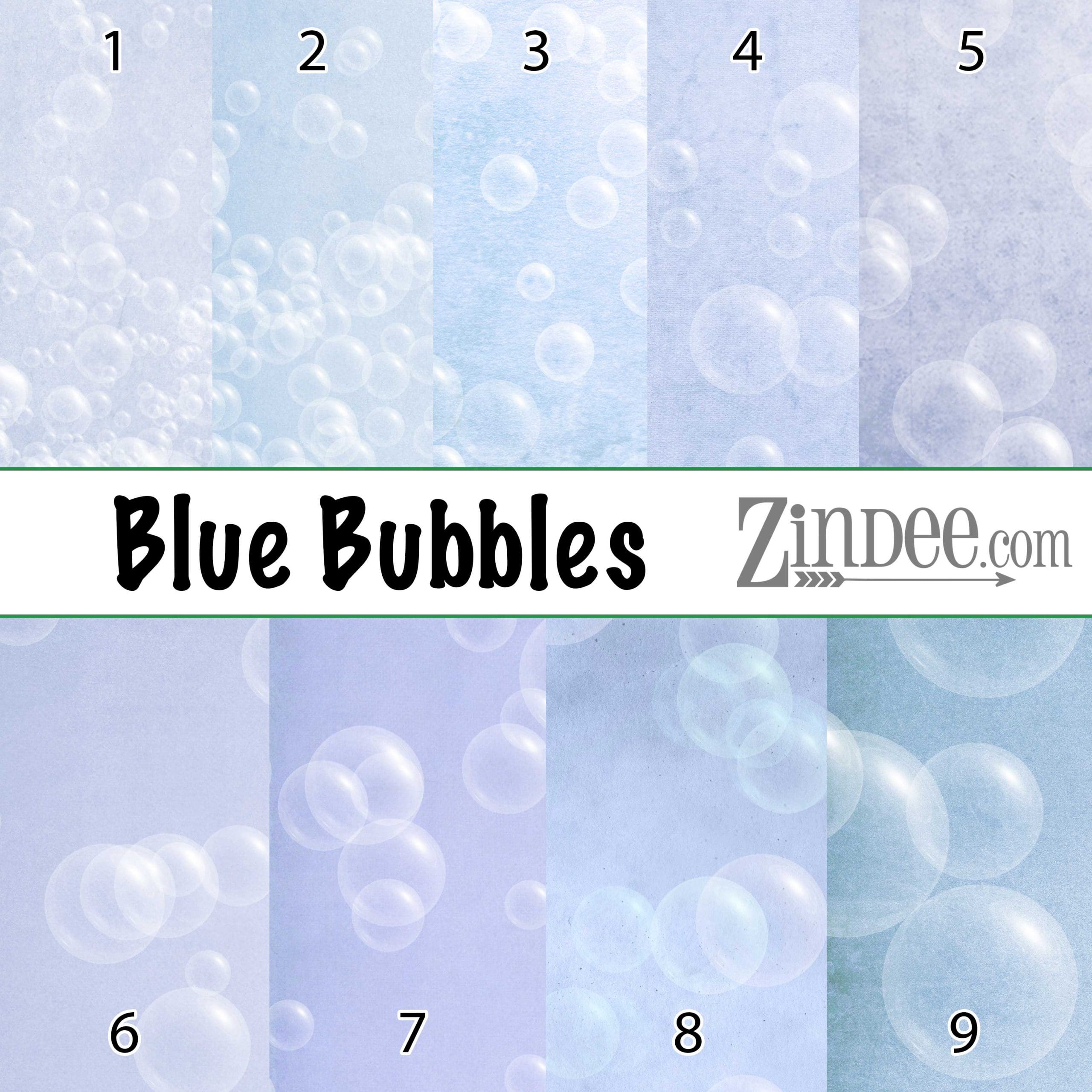 Blue Bubbles (vinyl)