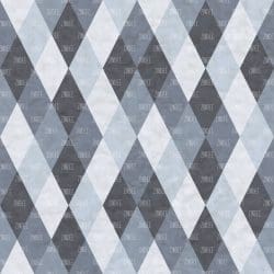 Blue Checkered Diamond (digital paper)