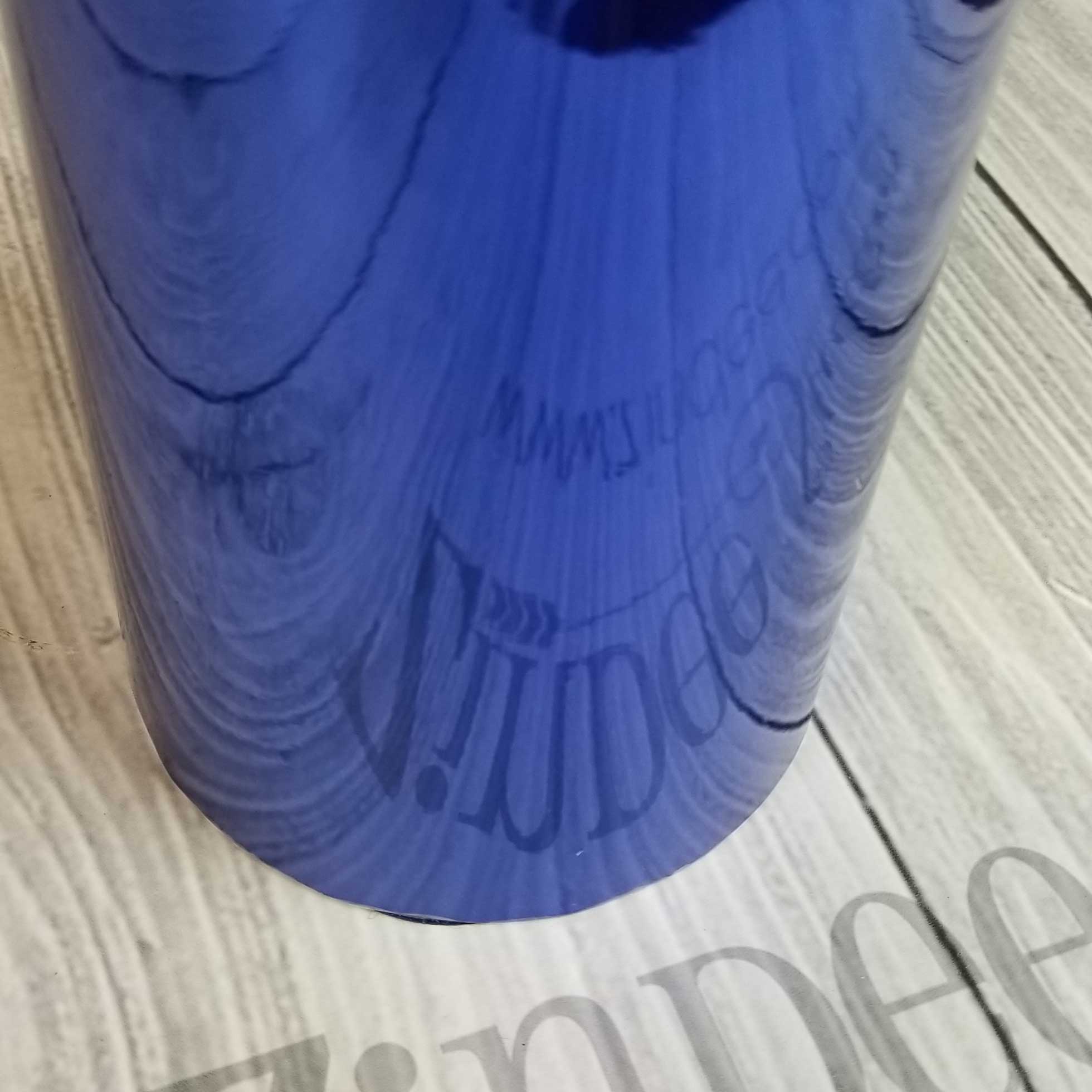 Alternative view of Blue Chrome Adhesive Vinyl