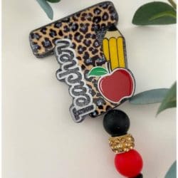 Alternative view of Blue Glitter Leopard (vinyl)