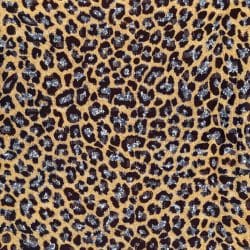 Blue Glitter Leopard (vinyl)