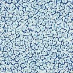 Sketch Hearts Blue Leopard (vinyl)