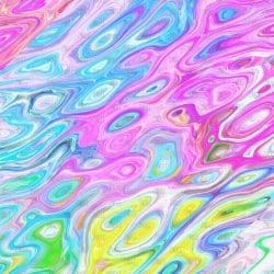 Swirls Blue Yellow (vinyl)