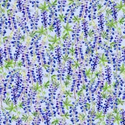 Bluebonnets Blue seamless (digital paper)