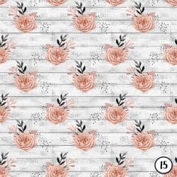 Blush and Charcoal Floral (vinyl) - Image 16