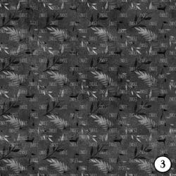 Blush and Charcoal Floral (vinyl) - Image 4