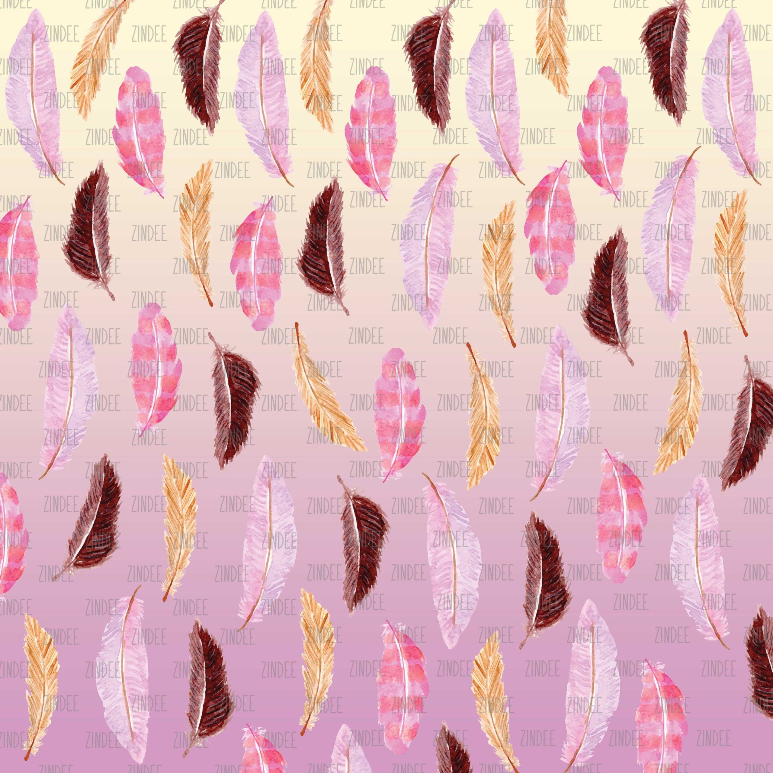 Boho Feathers (vinyl)