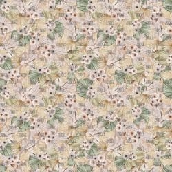 Boho Floral Leaves Mauve seamless (digital paper)