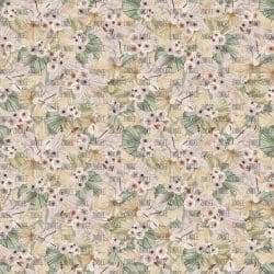 Boho Floral Leaves Sage seamless (digital paper)