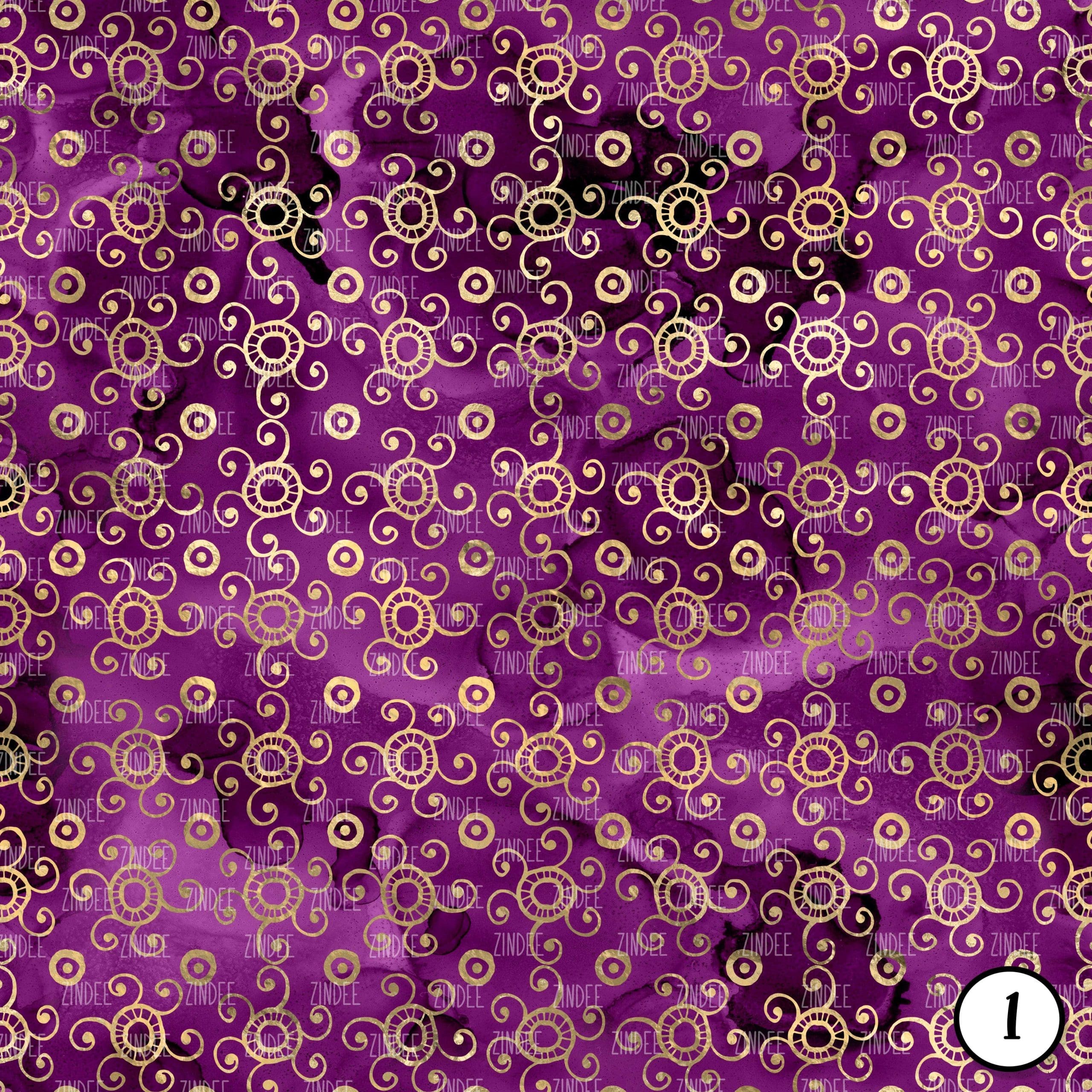 Alternative view of Seamless Bohemian Mermaid (vinyl)