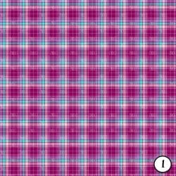 Alternative view of Bright Plaid Patterns (vinyl)