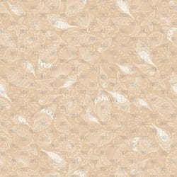 Seashells Brown and White seamless (vinyl)