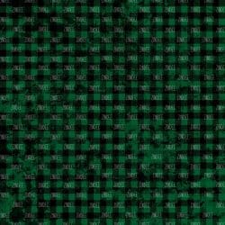 Buffalo Plaid Green Grunge (digital paper)