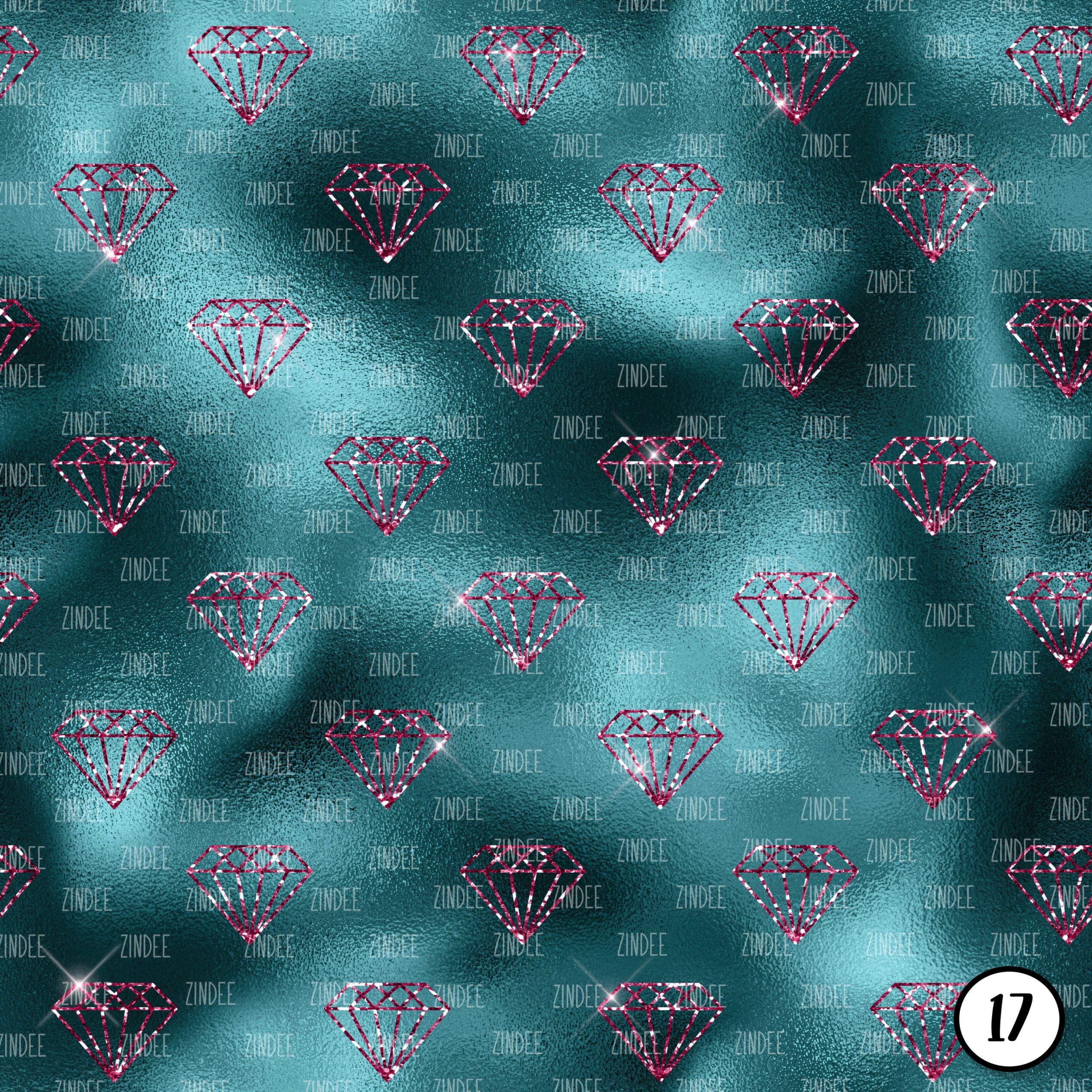 Burgundy and Teal Glam (vinyl) - Image 18