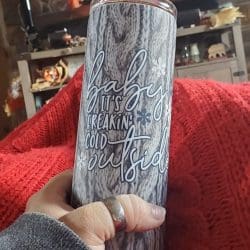 Alternative view of Cable Knit Sweater Grey (vinyl)