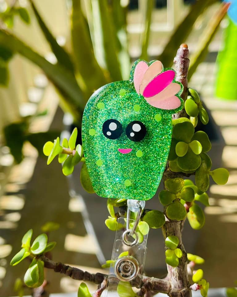 Cactus Baby Acrylic Blank- Sticker- UV DTF (2 inch) NO HOLE - Image 4