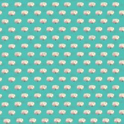 Camper Retro Teal (vinyl)