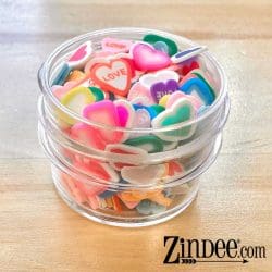 Candy Hearts Polymer Clay - Image 3