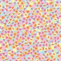 Candy Hearts seamless (digital paper)