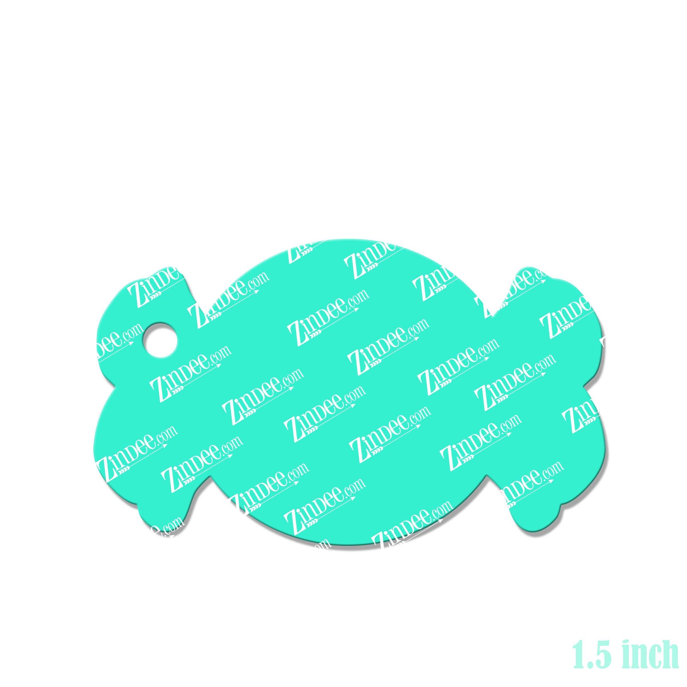 Candy in Wrapper Acrylic Blank- Sticker- UV DTF (1.5 inch) - Image 2