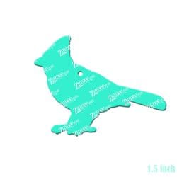 Alternative view of Cardinal Full Body Acrylic Blank- Sticker- UV DTF (1.5 inch)