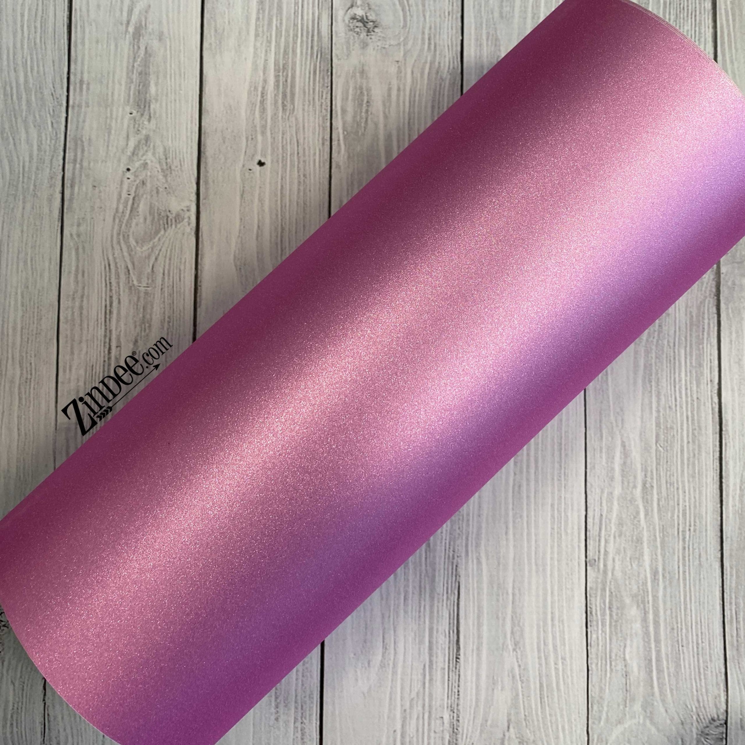 Carnation Textured Glitter Adhesive Vinyl