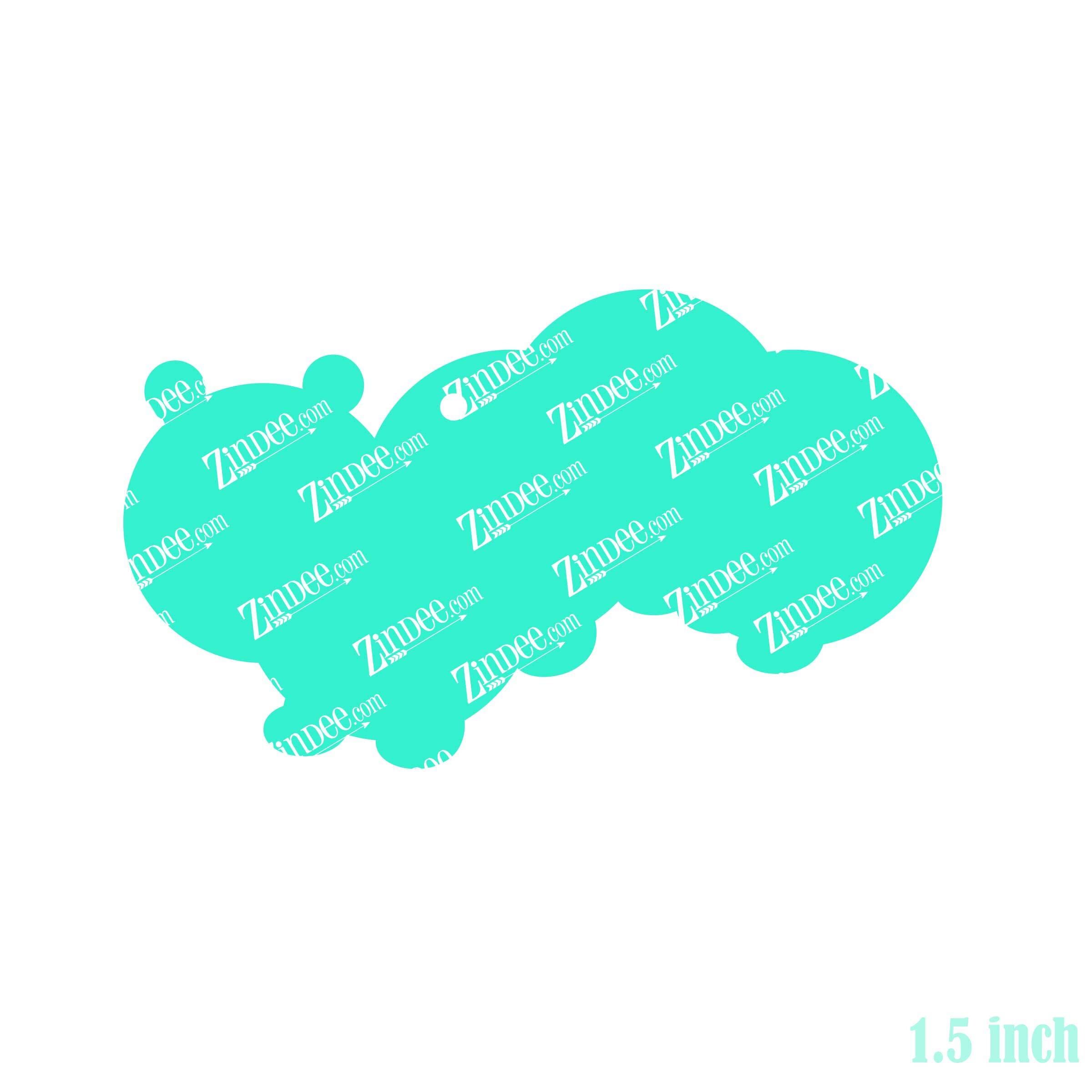 Caterpillar Acrylic Blank- Sticker- UV DTF (1.5 inch) - Image 2