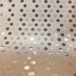 Alternative view of Champagne Polka Dot Textured Glitter Adhesive Vinyl