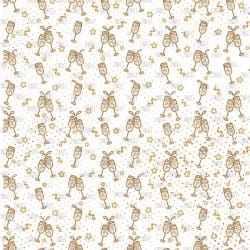 Champagne Toast White seamless (vinyl)