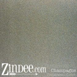 Champagne Transparent Glitter Vinyl