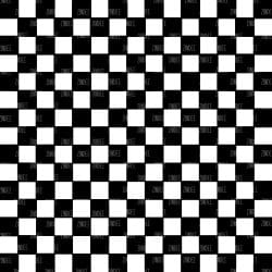 Checkerboard Black and White seamless (Sublimation Sheet)