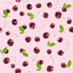 Cherries seamless (vinyl)