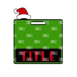 Alternative view of Christmas Badge Buddy Horizontal (lightweight acrylic)