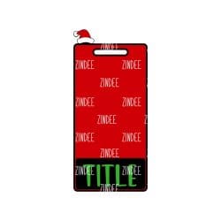 Alternative view of Christmas Badge Buddy Vertical (lightweight acrylic)